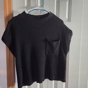 Black Crew Neck Sweater